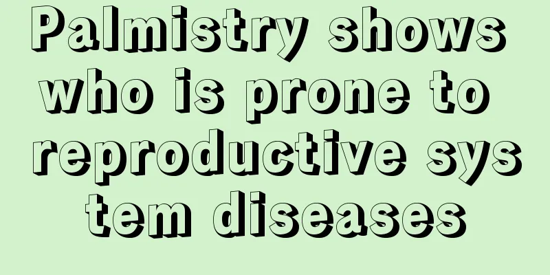 Palmistry shows who is prone to reproductive system diseases