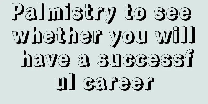 Palmistry to see whether you will have a successful career