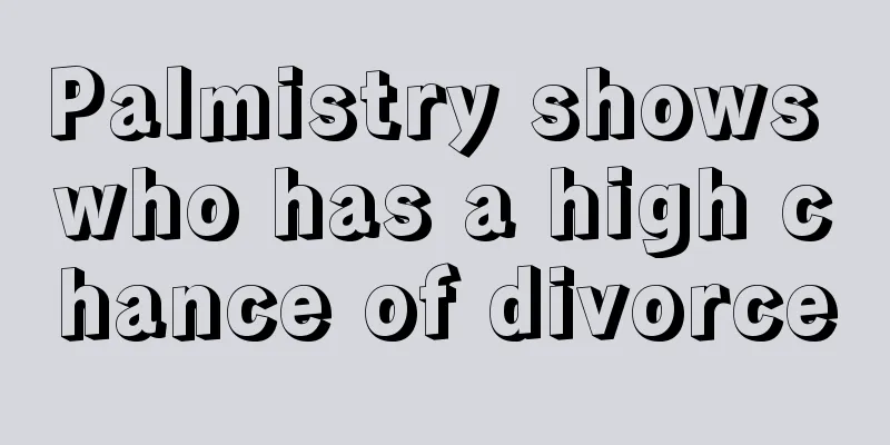 Palmistry shows who has a high chance of divorce