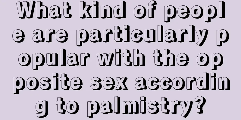 What kind of people are particularly popular with the opposite sex according to palmistry?