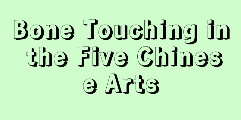 Bone Touching in the Five Chinese Arts