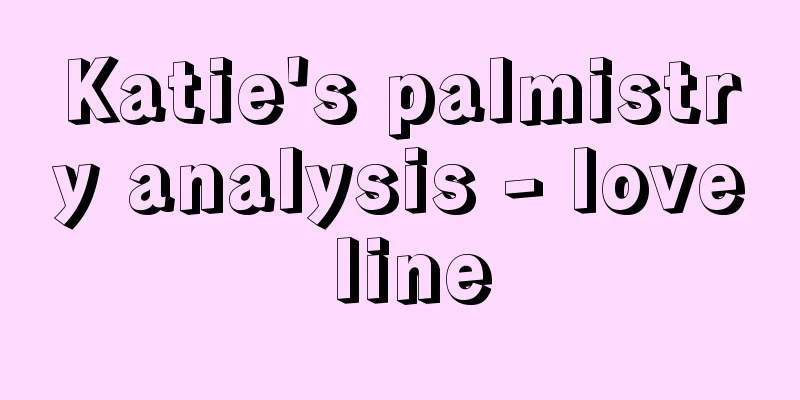 Katie's palmistry analysis - love line