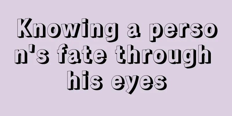 Knowing a person's fate through his eyes