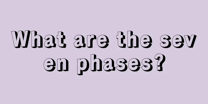 What are the seven phases?