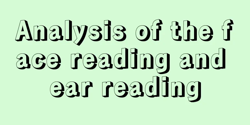 Analysis of the face reading and ear reading