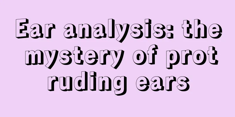 Ear analysis: the mystery of protruding ears