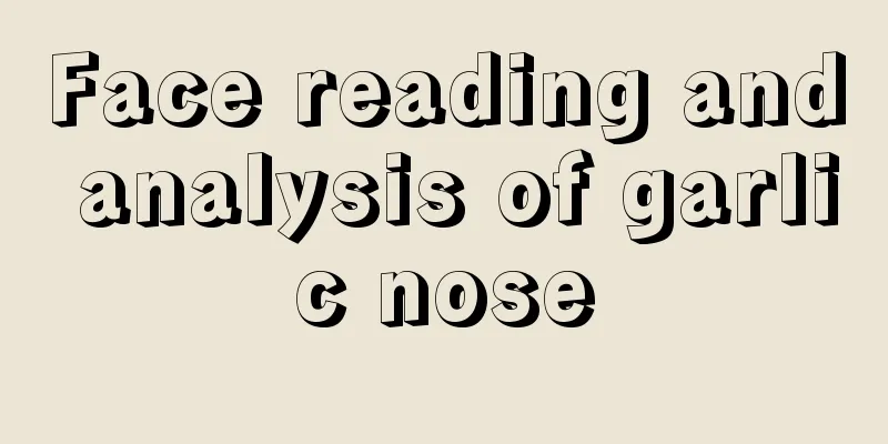 Face reading and analysis of garlic nose