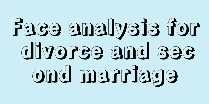 Face analysis for divorce and second marriage