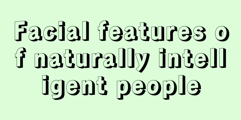 Facial features of naturally intelligent people