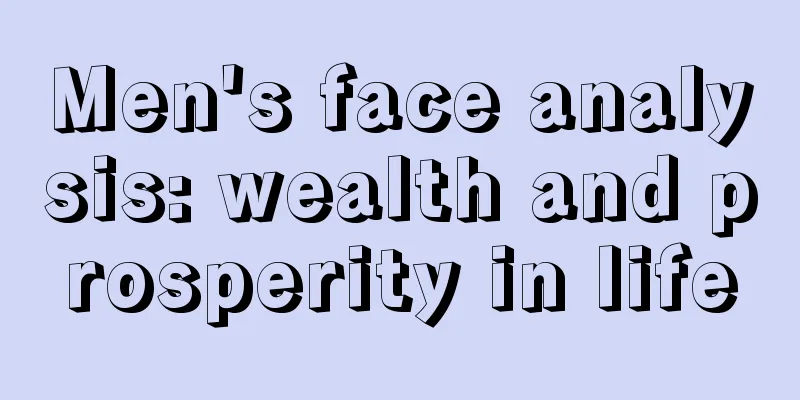 Men's face analysis: wealth and prosperity in life