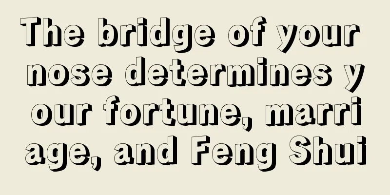 The bridge of your nose determines your fortune, marriage, and Feng Shui