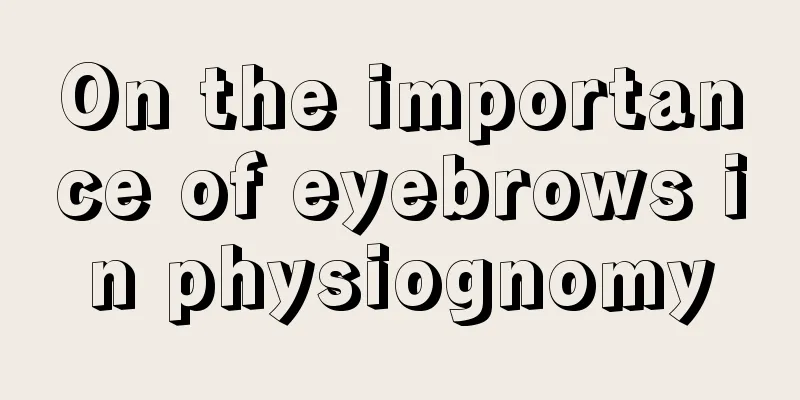On the importance of eyebrows in physiognomy