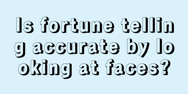 Is fortune telling accurate by looking at faces?