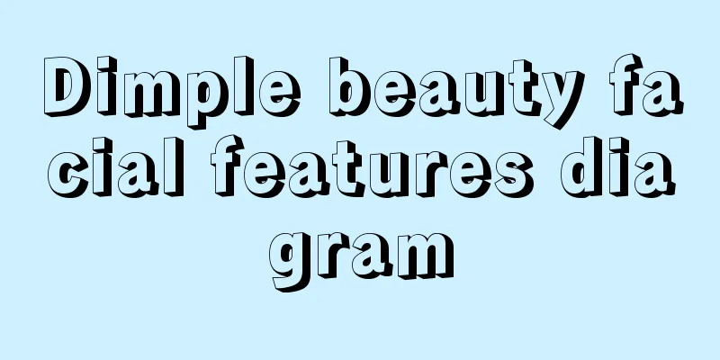 Dimple beauty facial features diagram