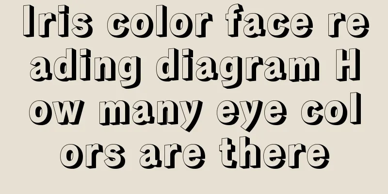 Iris color face reading diagram How many eye colors are there