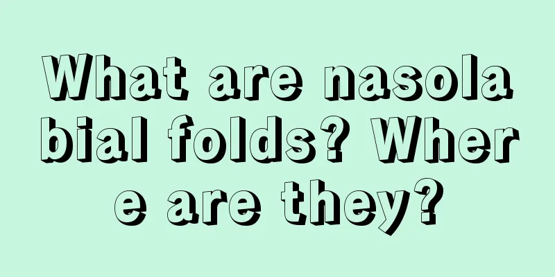 What are nasolabial folds? Where are they?