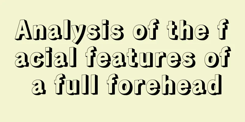 Analysis of the facial features of a full forehead