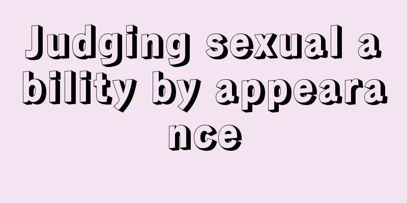 Judging sexual ability by appearance
