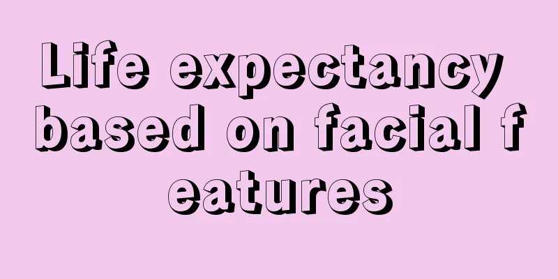 Life expectancy based on facial features