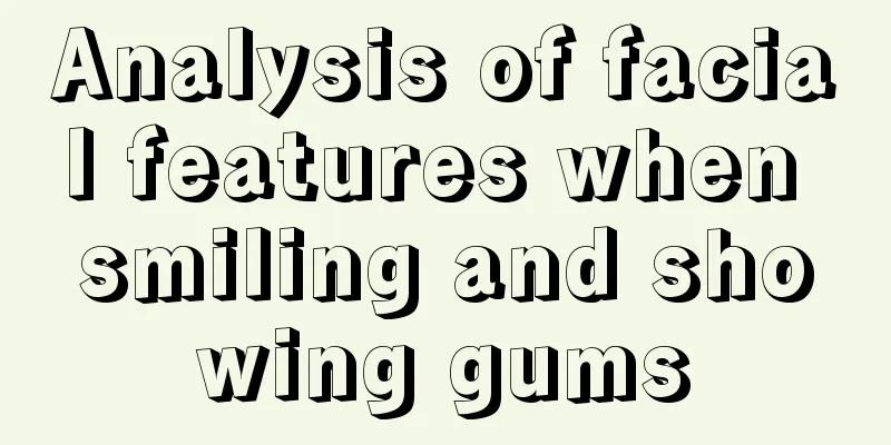 Analysis of facial features when smiling and showing gums