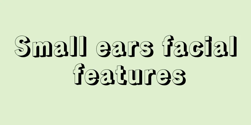 Small ears facial features