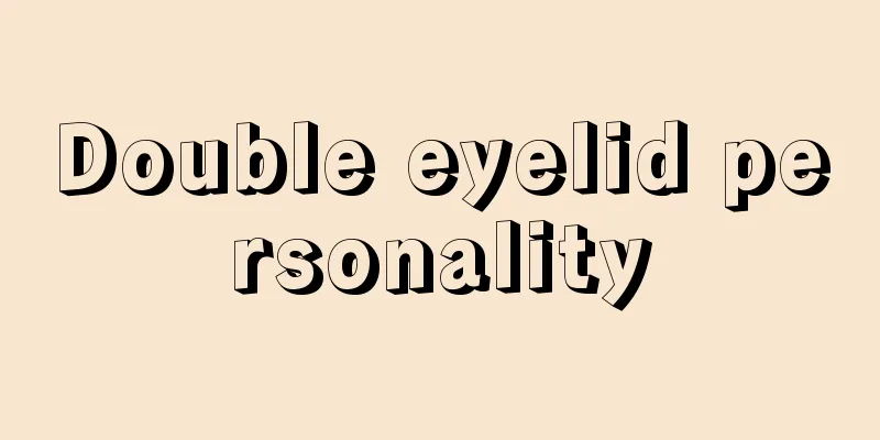 Double eyelid personality