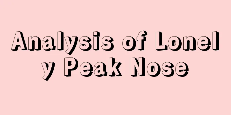Analysis of Lonely Peak Nose