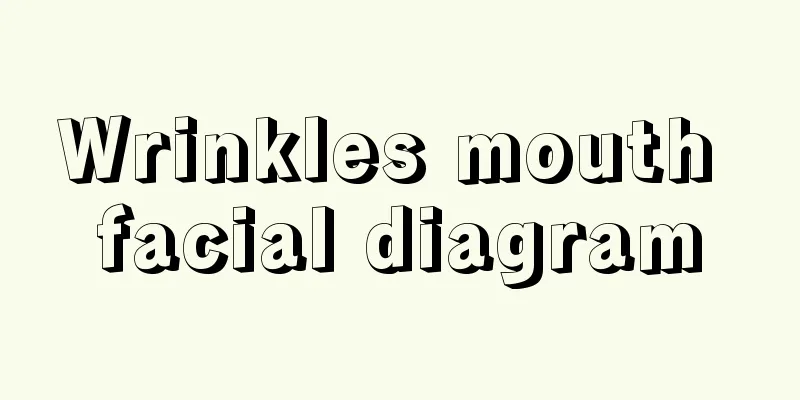Wrinkles mouth facial diagram