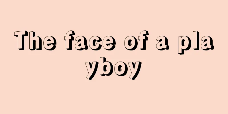 The face of a playboy