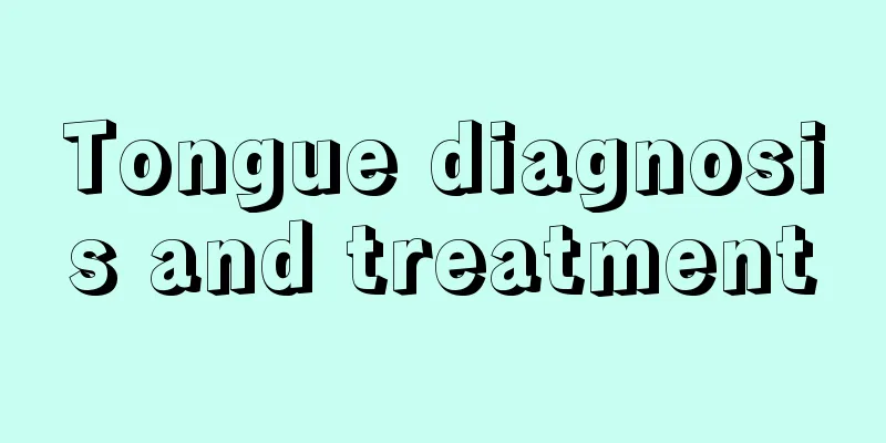 Tongue diagnosis and treatment