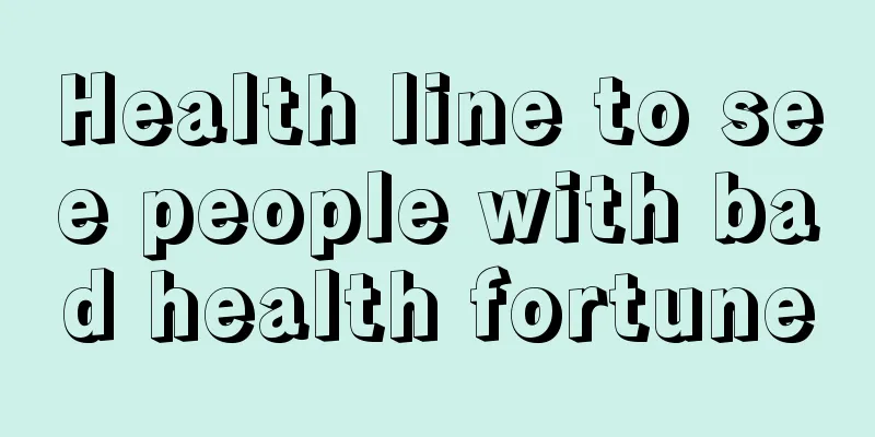 Health line to see people with bad health fortune