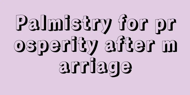 Palmistry for prosperity after marriage