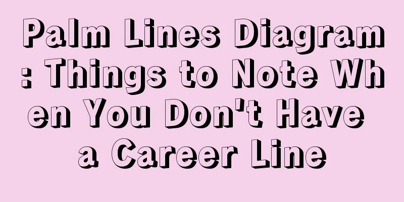 Palm Lines Diagram: Things to Note When You Don't Have a Career Line