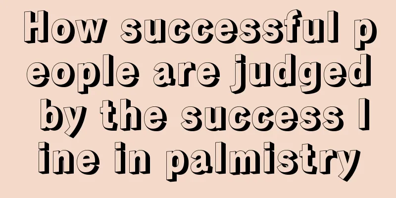 How successful people are judged by the success line in palmistry