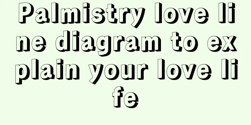 Palmistry love line diagram to explain your love life