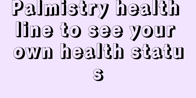 Palmistry health line to see your own health status