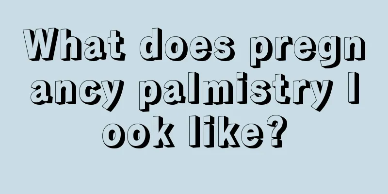 What does pregnancy palmistry look like?