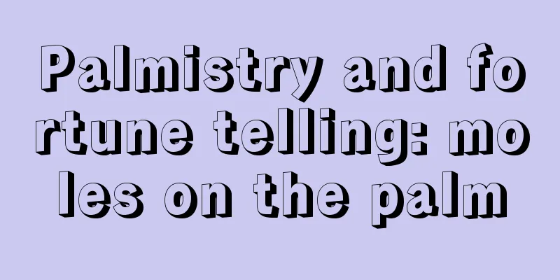 Palmistry and fortune telling: moles on the palm