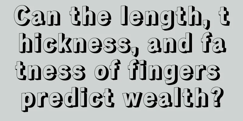 Can the length, thickness, and fatness of fingers predict wealth?