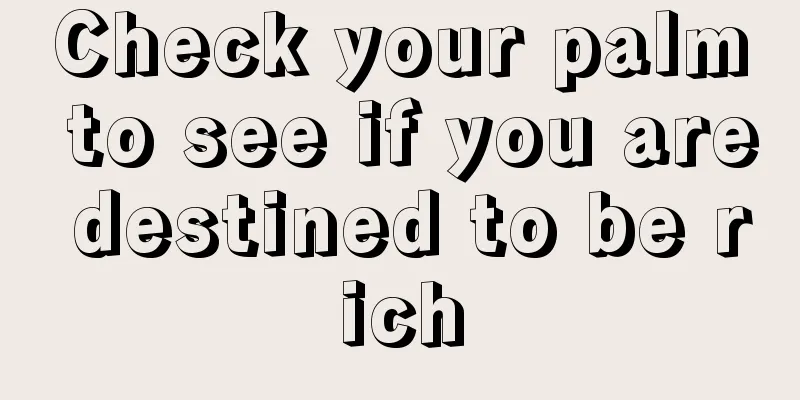 Check your palm to see if you are destined to be rich