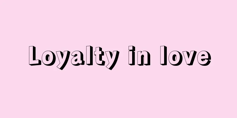 Loyalty in love