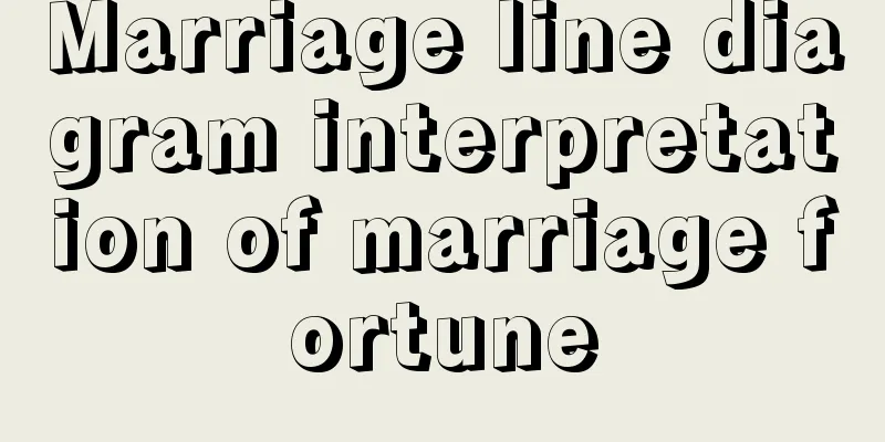 Marriage line diagram interpretation of marriage fortune