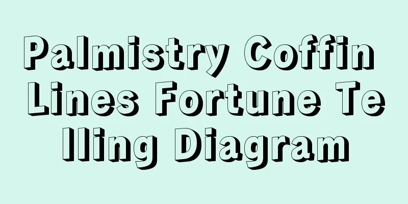 Palmistry Coffin Lines Fortune Telling Diagram