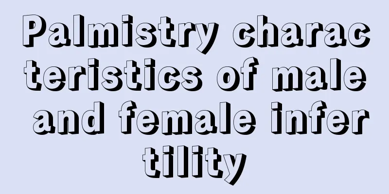 Palmistry characteristics of male and female infertility