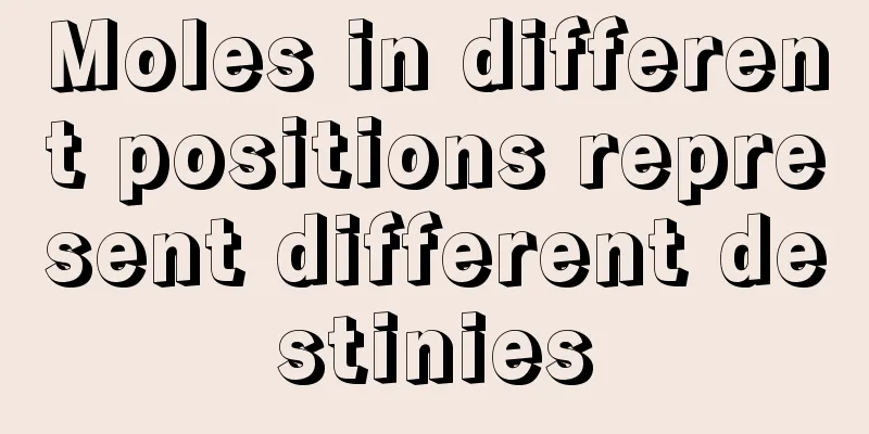 Moles in different positions represent different destinies