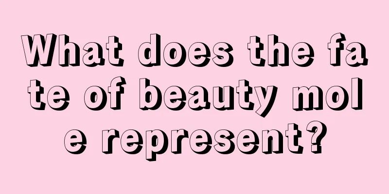 What does the fate of beauty mole represent?
