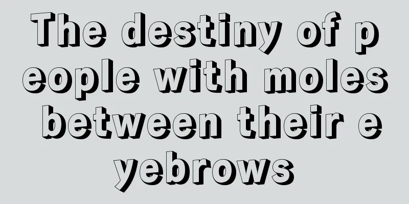 The destiny of people with moles between their eyebrows