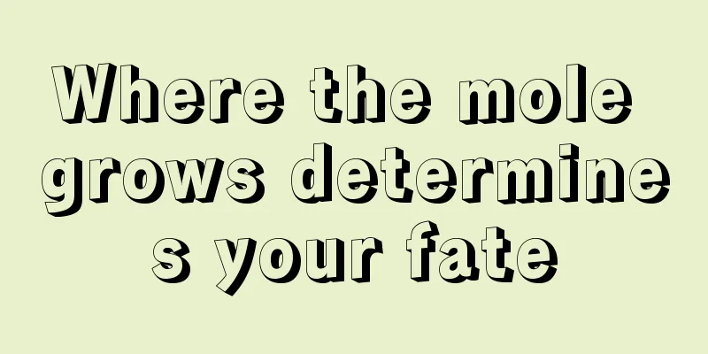 Where the mole grows determines your fate