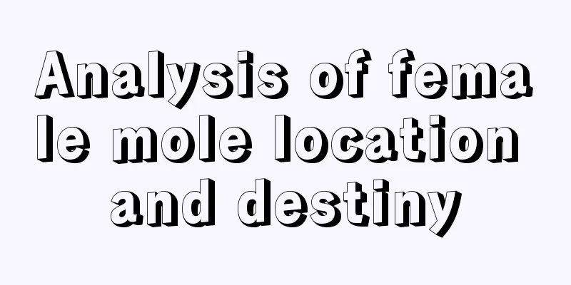 Analysis of female mole location and destiny