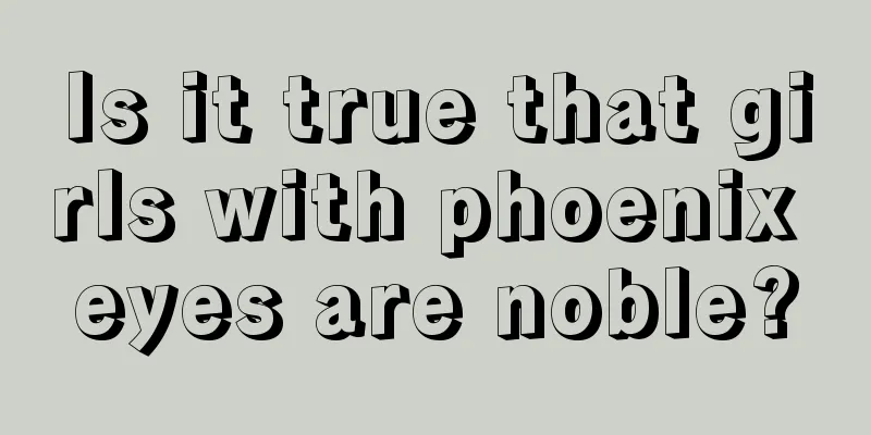 Is it true that girls with phoenix eyes are noble?